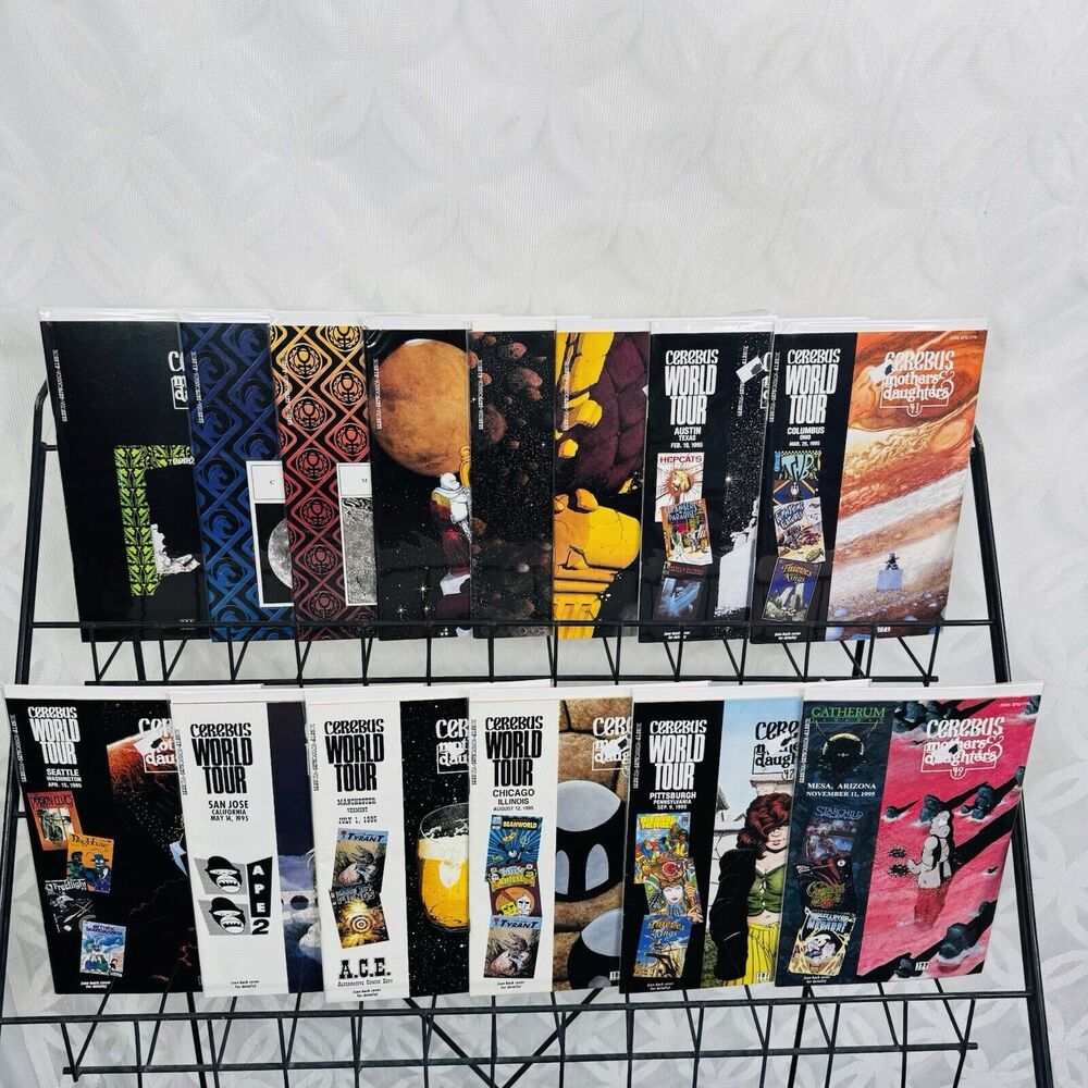 Cerebus the Aardvark 184-193 195-197 199 Lot Vanaheim‎ Sim Mothers & Daughters